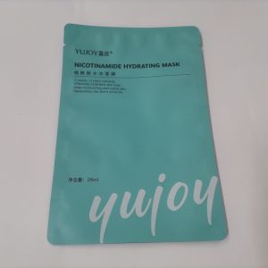 Aluminized Material 3 Side Seal Bags Mask Packaging With Tear