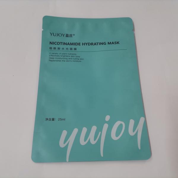 Quality Aluminized Material 3 Side Seal Bags Mask Packaging With Tear wholesale