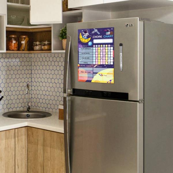 Dry Erase Educational Learning Products Isotropic Magnetic Chore Chart