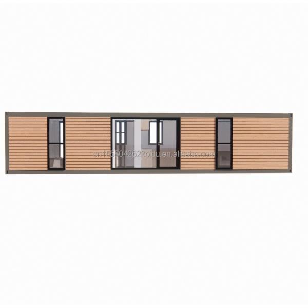 Quality Modern Simple Shop Customized 20f 40ft Prefabricated Expandable Wooden Container House with 2 Large Bedroom in Simple Style wholesale