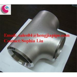 butt welded equal pipe tee