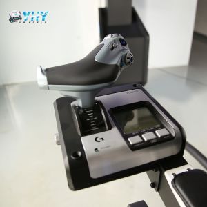 Virtual Reality Flight Simulator Games Vr Headset Big Screens Logitech X52 Stick
