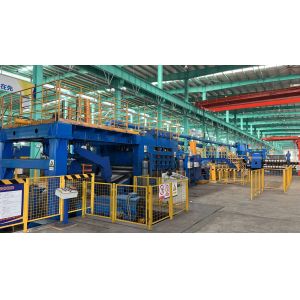 High Speed Stainless Steel Coil Uncoiling Leveling Shearing Line 1 6mm Material
