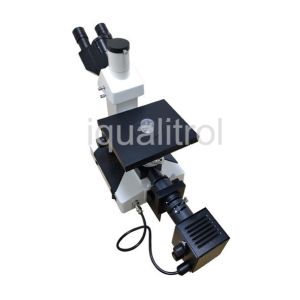 100X Dry Objective Inverted Digital Metallurgical Microscope with Infinitive