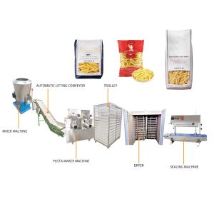 Electric Pasta Maker Instant Noodle Production Line