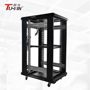 High Loading Capacity Mobile Server Rack 42U / 32u Self Temperature Regulated