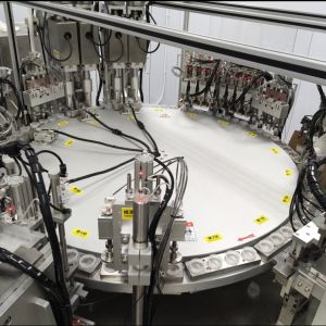 Cheap Automatic Cap Assembly Machine with L3500×W3400×H1800mm Dimensions and Three-phase Five-wire System for High Efficiency for sale