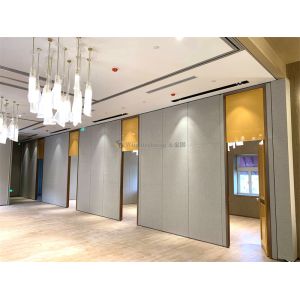 Sleek Design Foldable Soundproof Office Partition Walls For Hotel Lightweight
