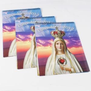 2012 charity december Poster Customized Calendar Printing Service with YO