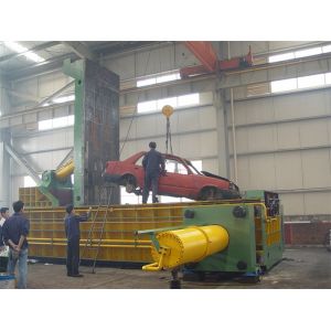 Semi Automatic Hydraulic Baling Press / Hydraulic Metal Baler 7400*5200*4550mm