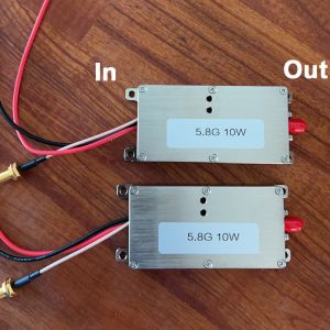 10W 5.8G RF Jammer Anti Drone UAV Signal Blocking and Shielding Module for 5725-5850MHz