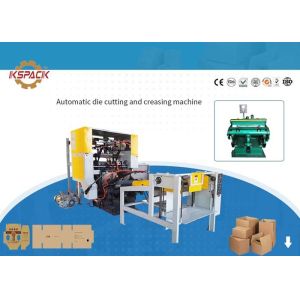 Auto Corrugated Box Die Cutting Machine For Fruit Pizza Vegetable Box