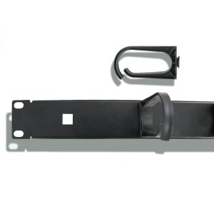 Horizontal Cable Manager XL-4020-3C-A for Network Cables in 19 Inch Rack