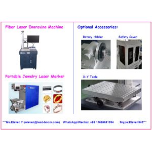 China Professional Portable Fiber Laser Marking Machine Stainless Steel Scoop Cup LB - MF20 on sale