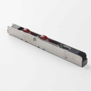 Cheap Adjustable 12mm UPVC Profile Sliding Gate Door Roller with Double Brass Pulleys Material for sale