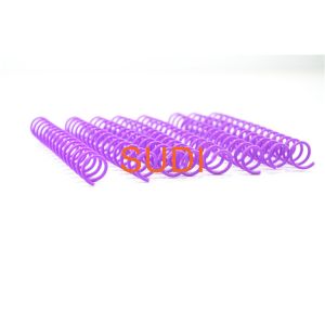 China ROHS Certificate 3/4”1.91mm Plastic Spiral Binding Coils on sale