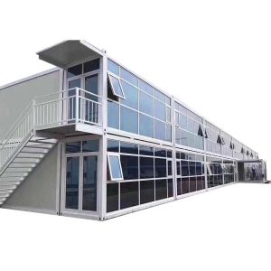 Zontop Cheap Factory Price 20ft 40ft Prefab Container Homes With Glass Curtain