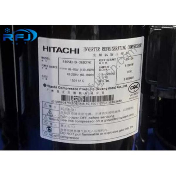 Quality Highly rotary refrigerant hitachi ac compressor E405DHD-38D2YG with R410 wholesale