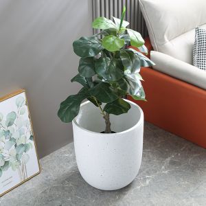 Stunning Garden With Our Durable Fiber Clay Planters D440*390MM