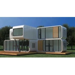 Light Steel Structure Frame Assembled Fat Pack Container House for Eco-Friendly