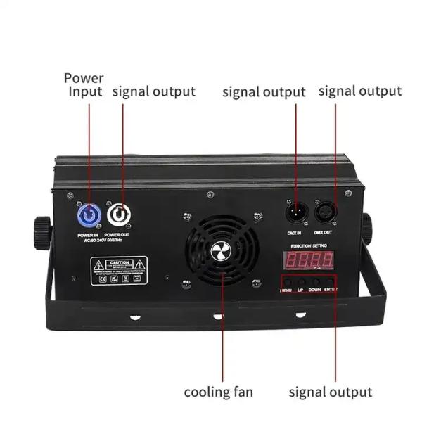 LED COB200w White Stage Blinder Light 3200K-5600K For Moving Head