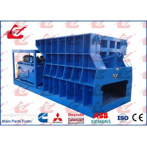 WANSHIDA Automatic Container Scrap Metal Shear Big Mouth Horizontal Metal Shear