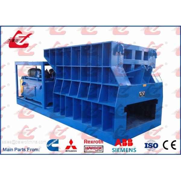 WANSHIDA Automatic Container Scrap Metal Shear Big Mouth Horizontal Metal Shear