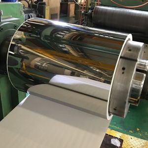 BA Surface Cold Rolled Stainless Steel Coil 1000-2000mm 2B BA 8K With Slit/Mill