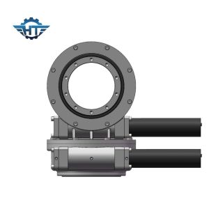 Precision IP66 Self Locking Dual Axis Slew Drive With Self Locking Feature For