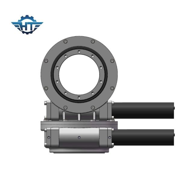 Precision IP66 Self Locking Dual Axis Slew Drive With Self Locking Feature For