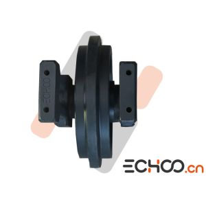 China Doulble Conical Sealing Undercarriage Idler For Komatsu PC27MR2 Mini Digger on sale