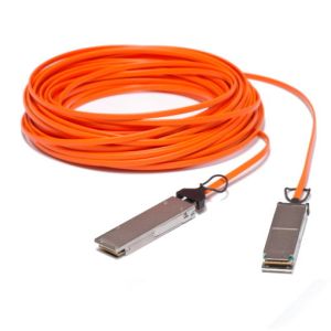 Cheap 40GBase AOC QSFP+ direct-attach Active Optical Cable, 7-meter for sale