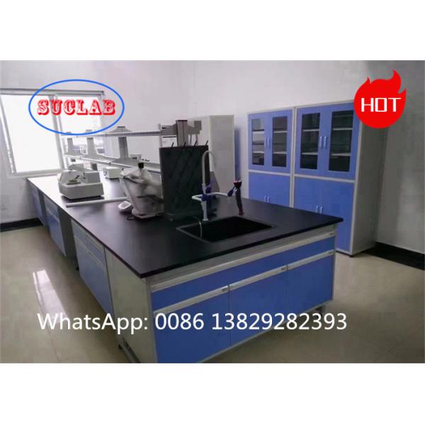 Quality Multi Cabinet Chemistry Lab Workbench Laboratory Furnitures Manufacturers with Chemical Resistant Construction wholesale