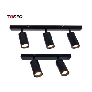 China GU10 Surface Mounted Downlight Adjustable Aluminium Triple Head Rotatable Spotlight on sale