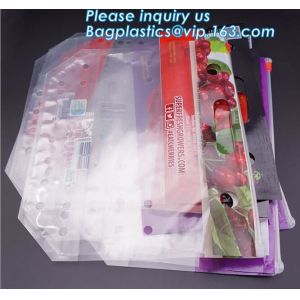 Perforated bag grape bag with air holes, fresh fruit stand up k bag for cherry,