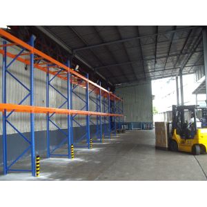 Longspan Double - Deep Selective Pallet Rack , Stores Multi Tier Shelving