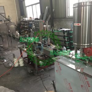 Linear Type 12 Head Balance Equal Pressure Cans Filling Machine