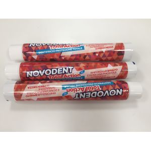 Round Laminate Aluminum Barrier Toothpaste Tube With Fez Cap Diameter 28mm *