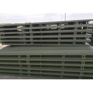 Long Span Pre Engineered Pedestrian Bridges Modular Panel Assembling Installatio