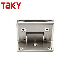 Sliver Chrome Finish Shower Door Hinges for Foldable Glass Door Excellent Value