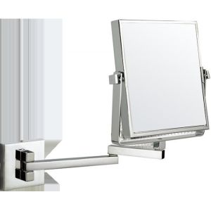 Cheap bath wall mounted square shape makeup mirror for sale