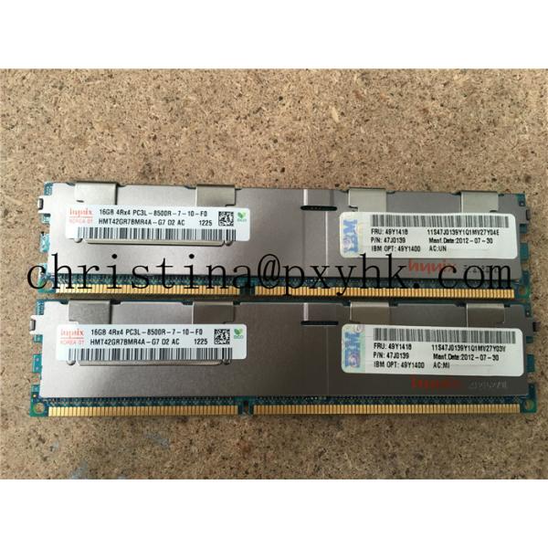 Quality IBM 46C7483 46C7489 49Y1400 16G PC3-8500 DDR3-1066 server memory wholesale