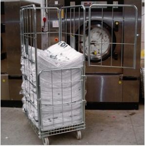 Roll Container Logistics Trolley Racks Folding Pallet Foldable Powder Coating