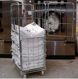 Quality Roll Container Logistics Trolley Racks Folding Pallet Foldable Powder Coating wholesale