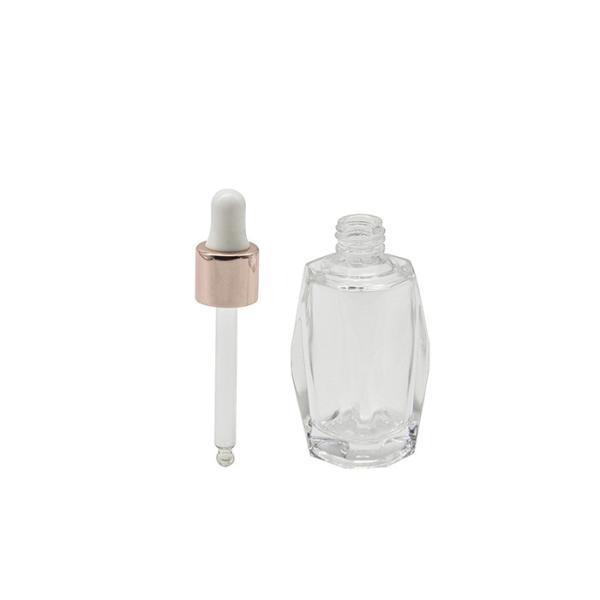 15ml 30ml Rubber Nipple Essential Oil Bottle With Dropper