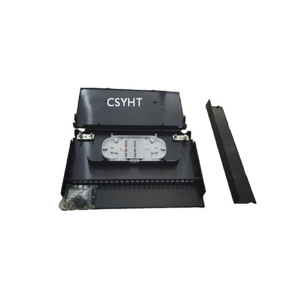 Quality FTTH 1U 12C 24C Plastic FO Patch Panel Cold Roll Steel Datacenter application wholesale