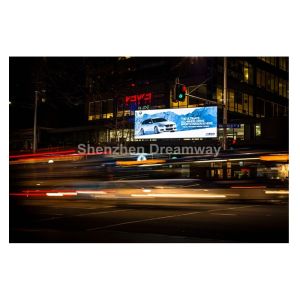 High Resolution Full Color Outdoor Advertising PH10 LED Display OPTO / SILAN