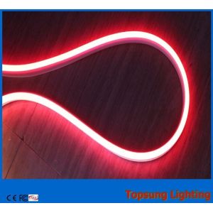 24v red double sided flexible strip neon lights for building decoration