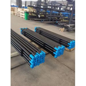 Cheap 5.5-meter rock drill pipe, used in mining and quarrying industries to transmit torque and achieve smooth and precise drilling. for sale