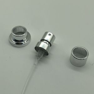 Compact Travel-Ready Perfume Pump for On-the-Go Consumers with TSA-Compliant